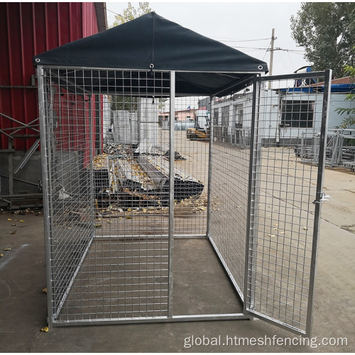 Dog Run Cage Metal Stainless Dog Kennel Dog Cage Supplier